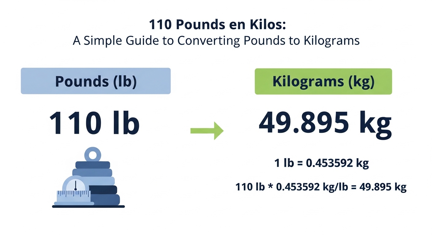 110 Pounds en Kilos