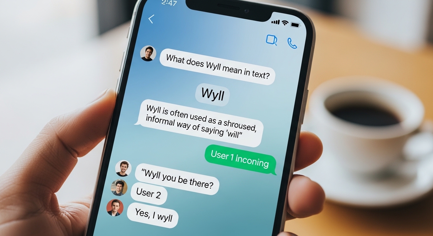What Does Wyll Mean in Text